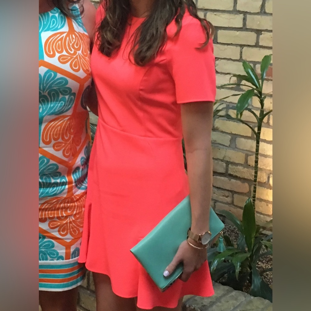 Neon Topshop dress